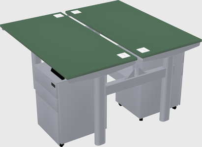 Shared electric desk