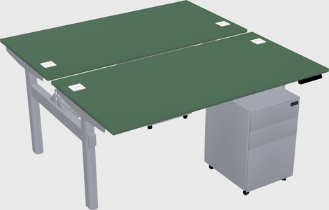 Shared electric desk