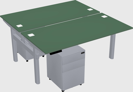 Shared electric desk