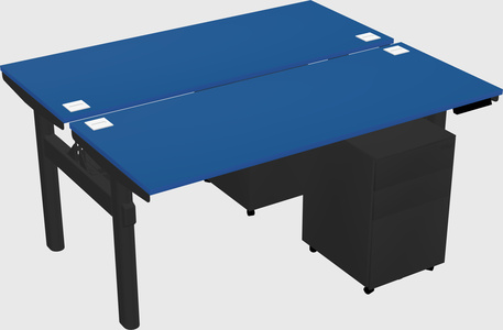 Shared electric desk
