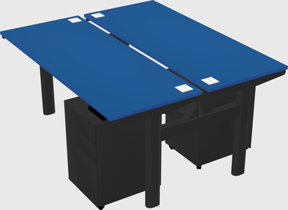 Shared electric desk