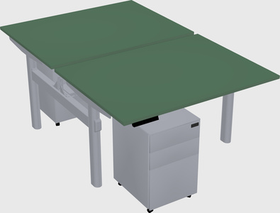 Shared electric desk