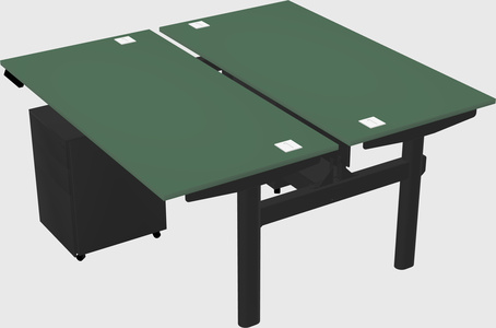 Shared electric desk