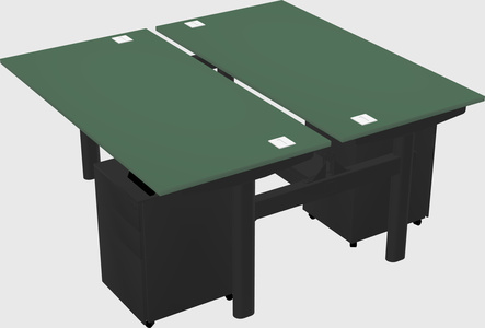 Shared electric desk