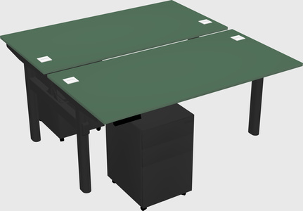 Shared electric desk