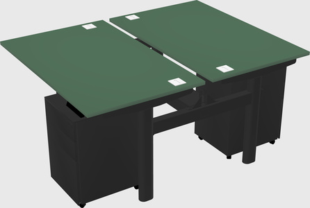 Shared electric desk