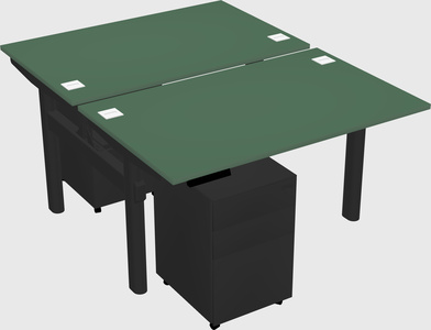 Shared electric desk