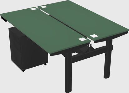 Shared electric desk