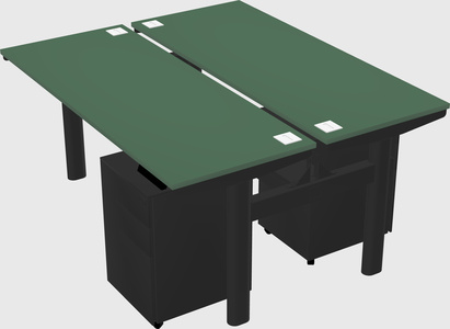 Shared electric desk