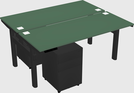Shared electric desk