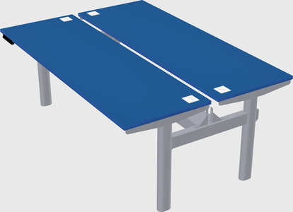 Shared electric desk