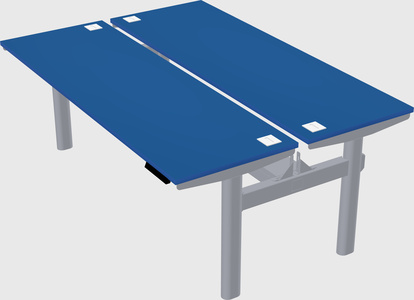 Shared electric desk