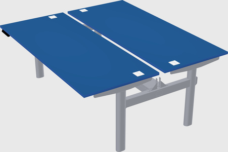 Shared electric desk