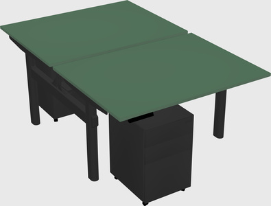 Shared electric desk