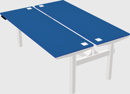 Shared electric desk