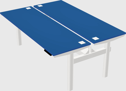Shared electric desk