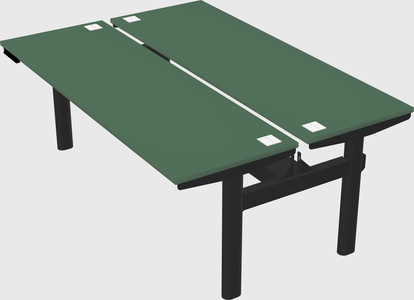 Shared electric desk