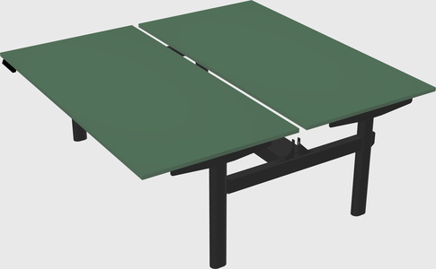 Shared electric desk