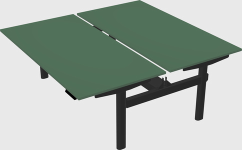 Shared electric desk