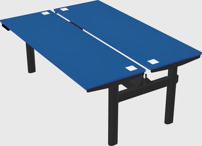 Shared electric desk