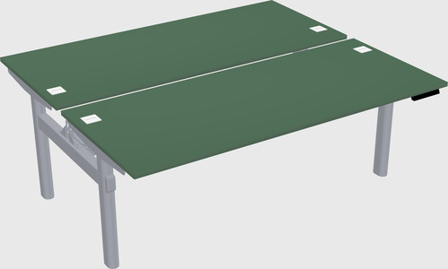 Shared electric desk