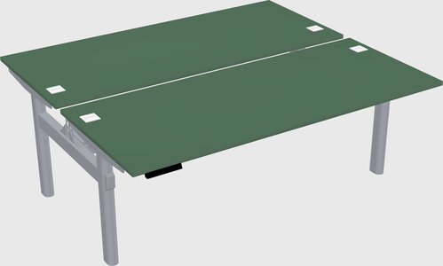 Shared electric desk