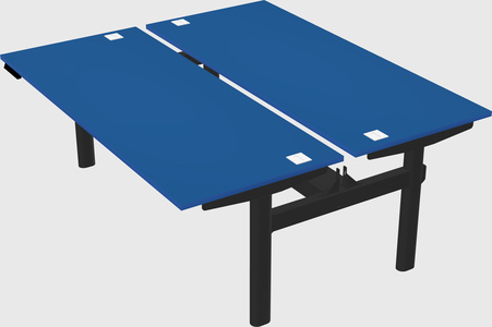 Shared electric desk