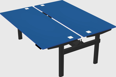 Shared electric desk