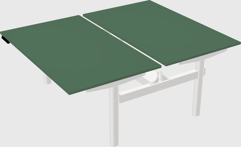 Shared electric desk