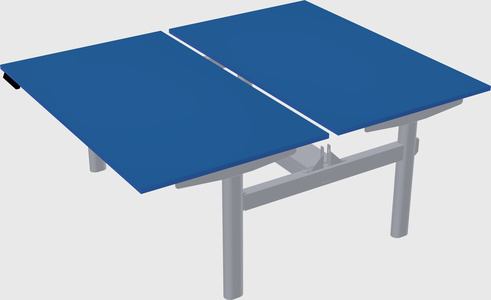 Shared electric desk