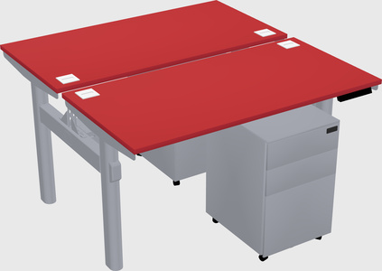 Shared electric desk