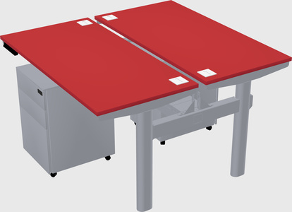 Shared electric desk