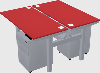 Shared electric desk
