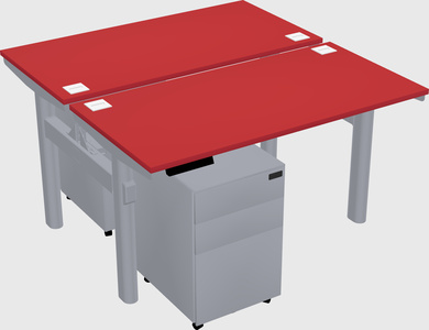 Shared electric desk