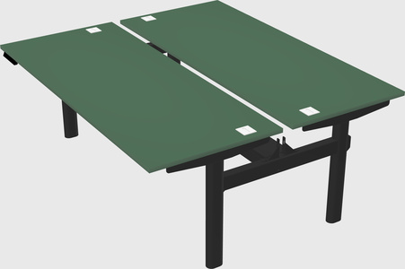 Shared electric desk