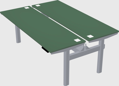 Shared electric desk