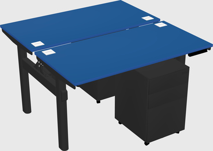 Shared electric desk