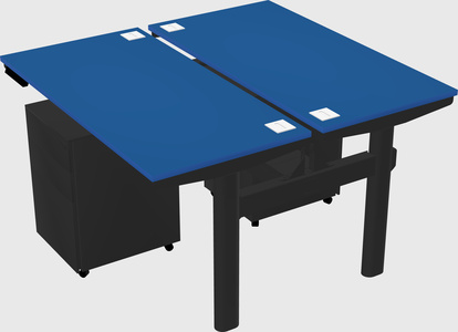 Shared electric desk