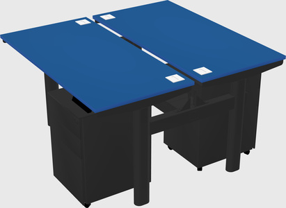 Shared electric desk