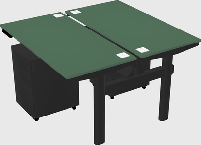 Shared electric desk