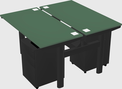 Shared electric desk