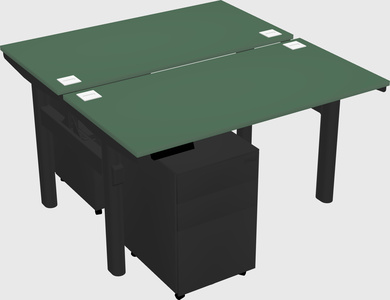 Shared electric desk