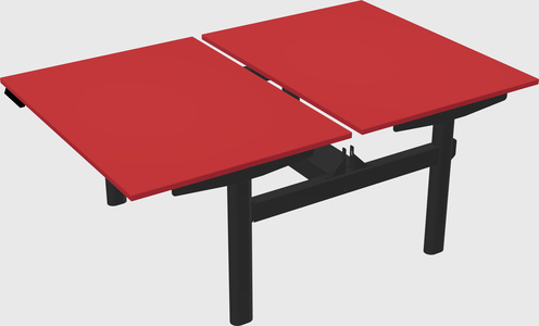 Shared electric desk
