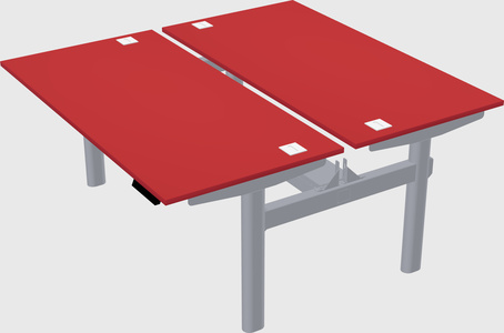 Shared electric desk
