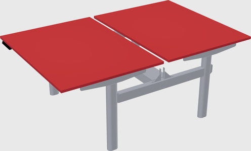 Shared electric desk