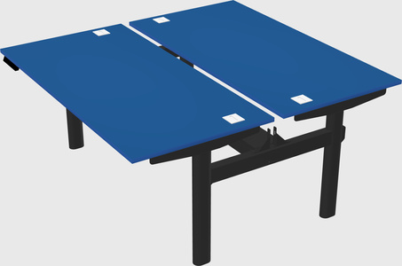 Shared electric desk