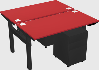 Shared electric desk
