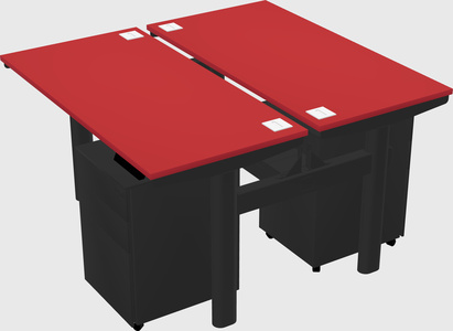 Shared electric desk