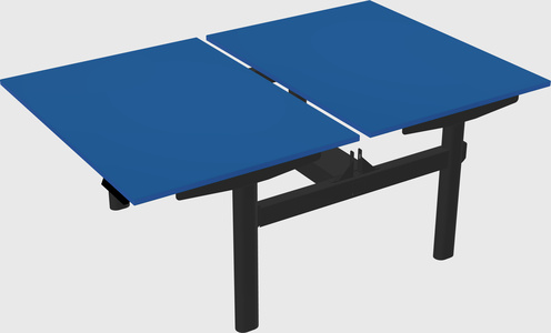 Shared electric desk