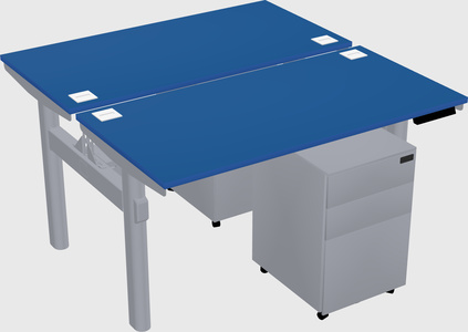 Shared electric desk